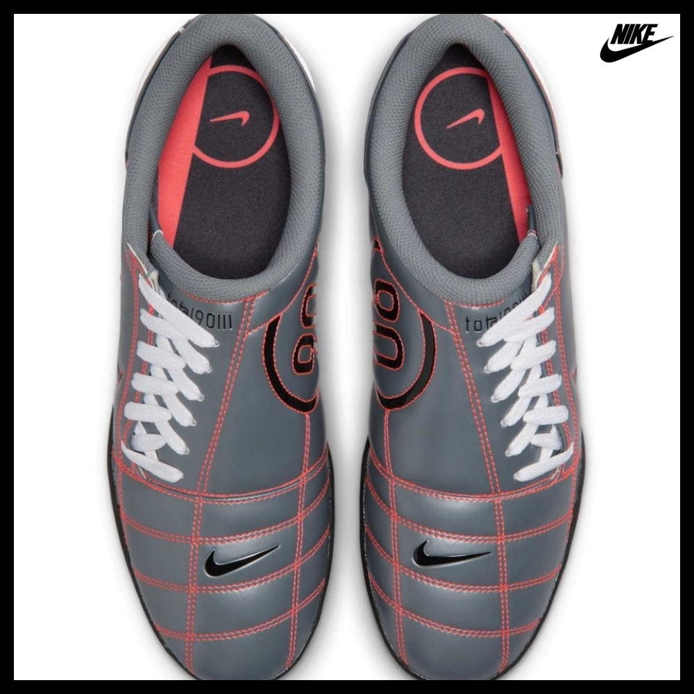 【Nike】TOTAL 90 SMOKE GRAY BRIGHT CRIMSON WHITE BLACK