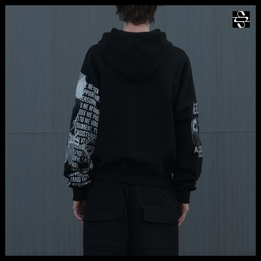 【SUNDAYOFFCLUB】Object Of Desire Zip Up Hoodie