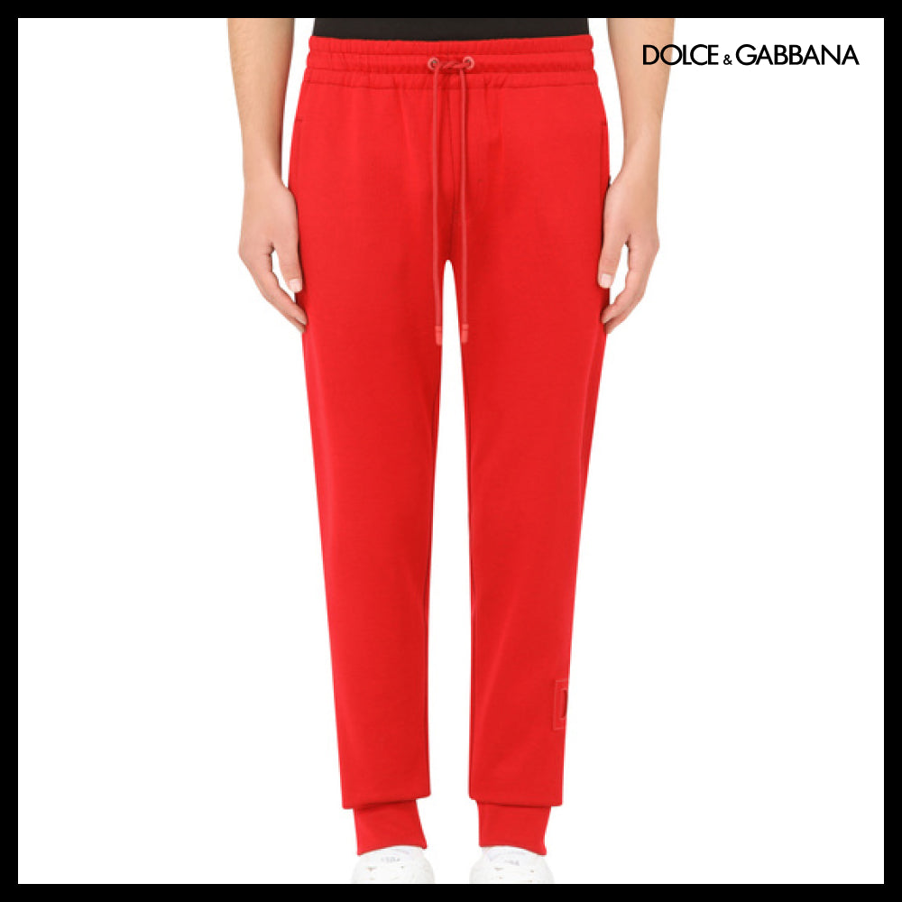 【Dolce & Gabbana】Jersey Jogging Pants with DG Patch