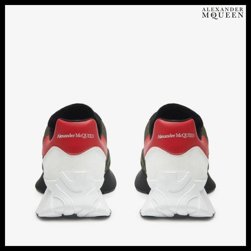 【Alexander Mcqueen】Men's Sprint Runner Khaki