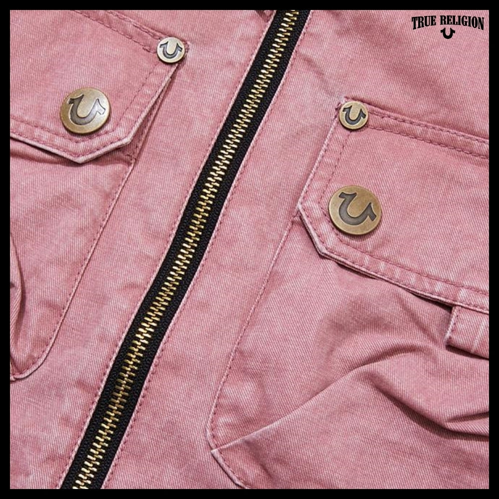 【TRUE RELIGION】Airbone Washed Jacket 2Colors