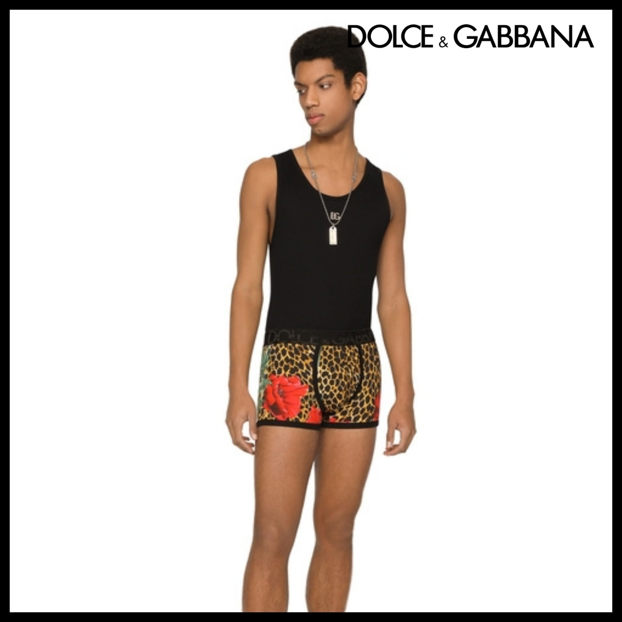 【Dolce & Gabbana】TWO-WAY STRETCH COTTON BOXERS