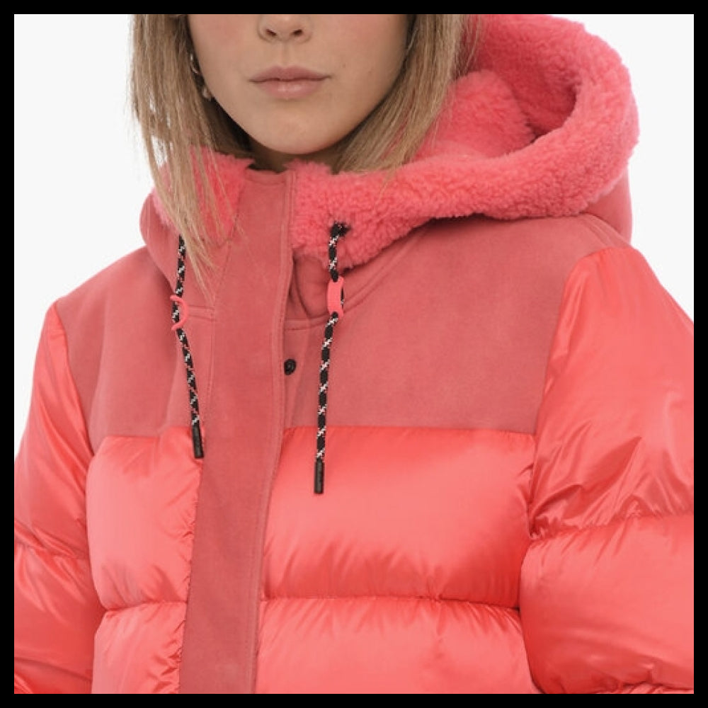 【UGG】Pink Puffer Jacket
