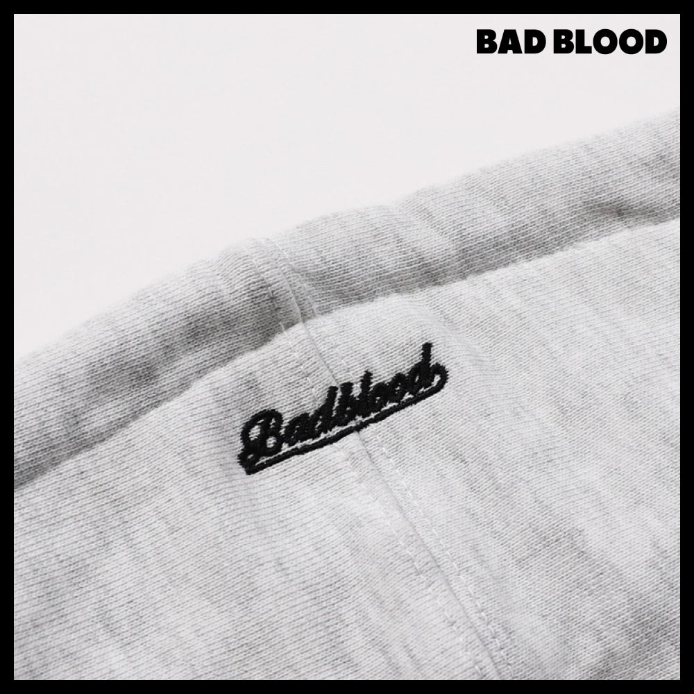 【BADBLOOD】Bad Applique Hoodie 3 Colors