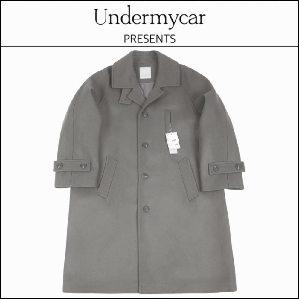 【Undermycar】Majanne Multi Button Oversized Wool Coat Slate