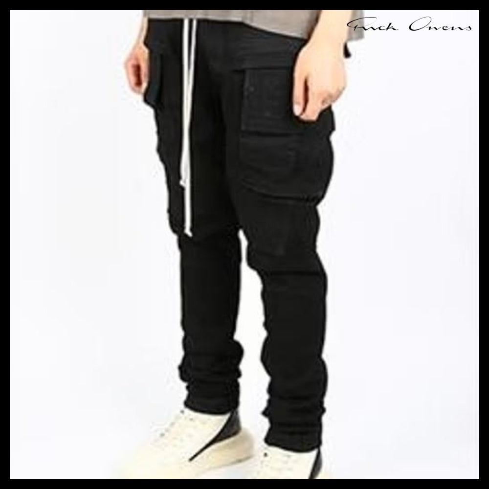 【RICK OWENS】Darkshadow Cargo Pants Black
