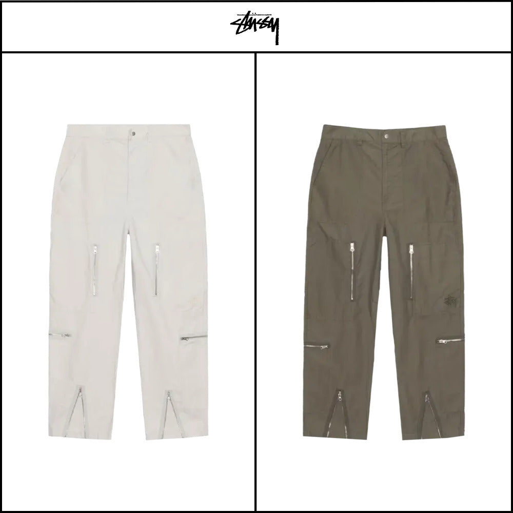 【STUSSY】NYCO Flight Pants (2 Colors)