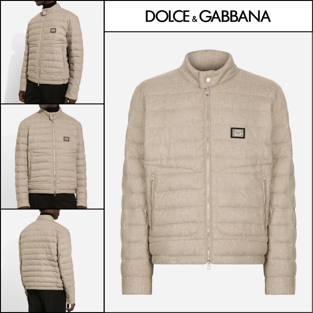 【Dolce & Gabbana】QUILTED CASHMERE JACKET