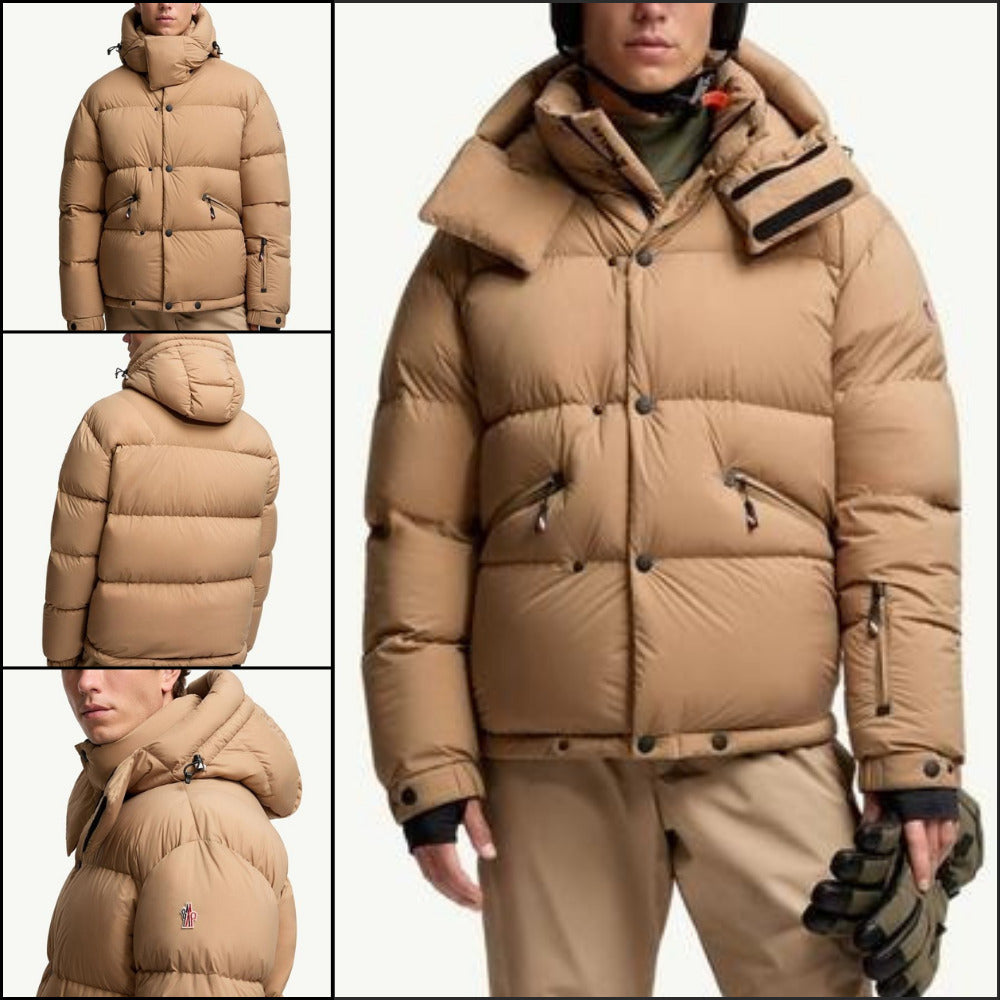 【MONCLER】Beige Puffer Jacket