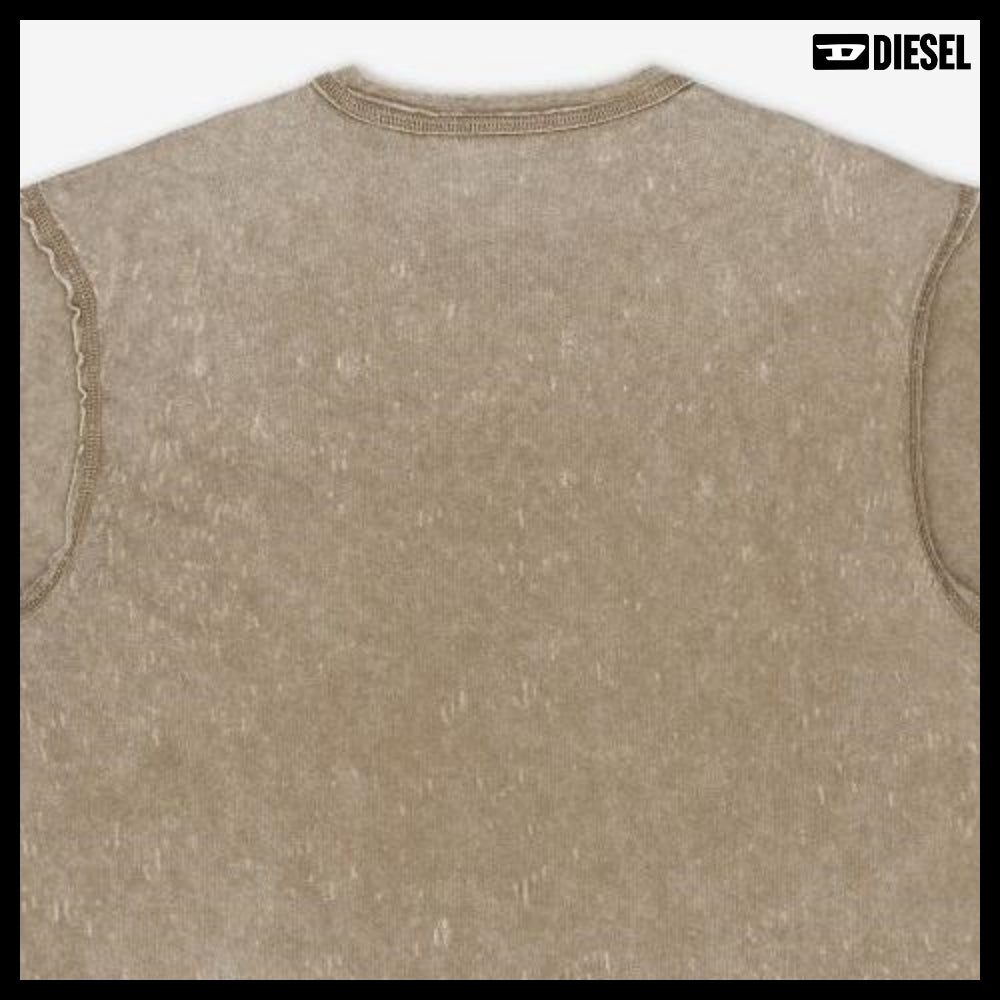 【DIESEL】T-Raw Just-V1 Short Sleeve T-Shirt - Oak