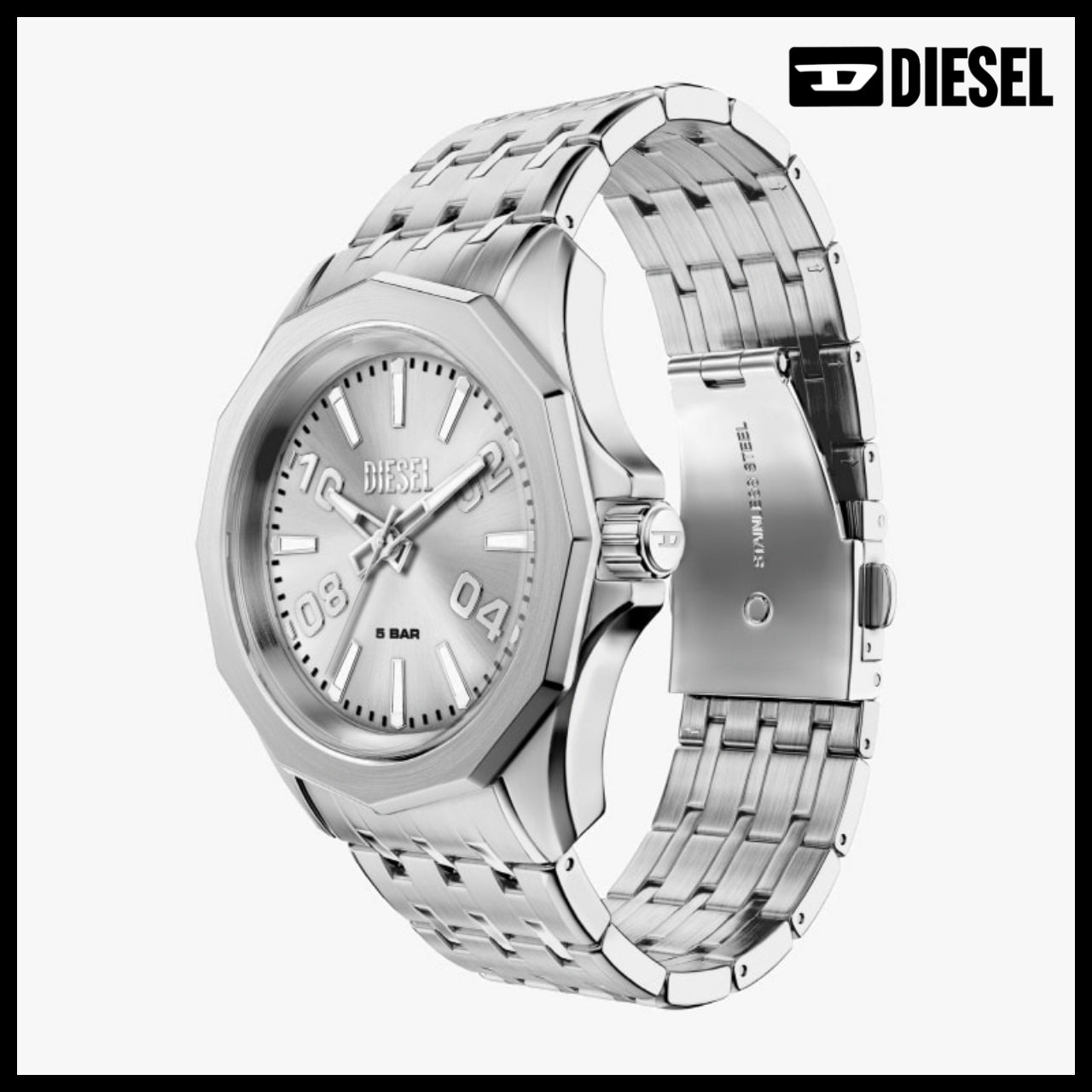 【DIESEL】Stinger Men’s Metal Watch DZ2236