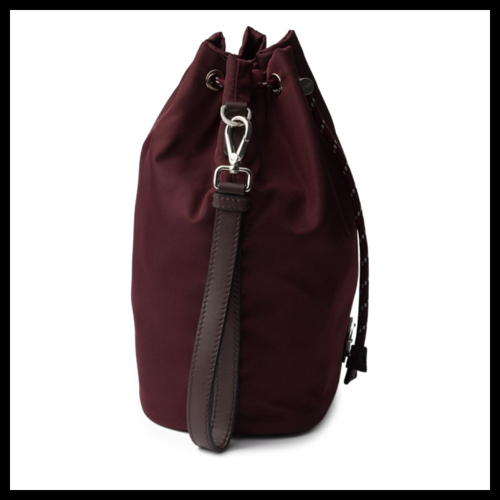 【PRADA】Burgundy clutch bag