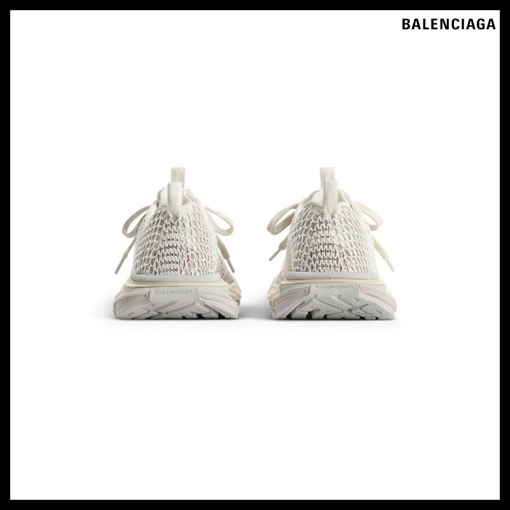 【BALENCIAGA】3XL Fishnet Sneaker Eggshell