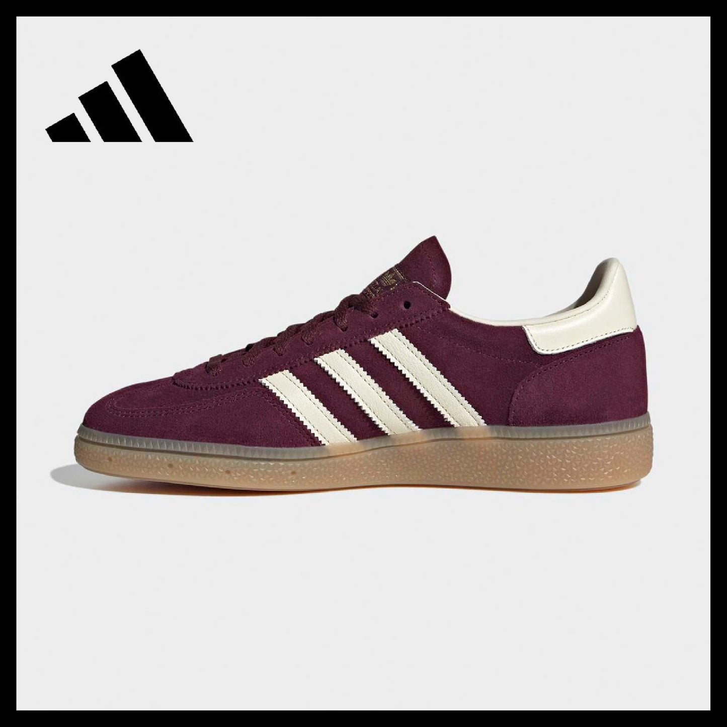 【ADIDAS】Handball Spezial Maroon Cream White