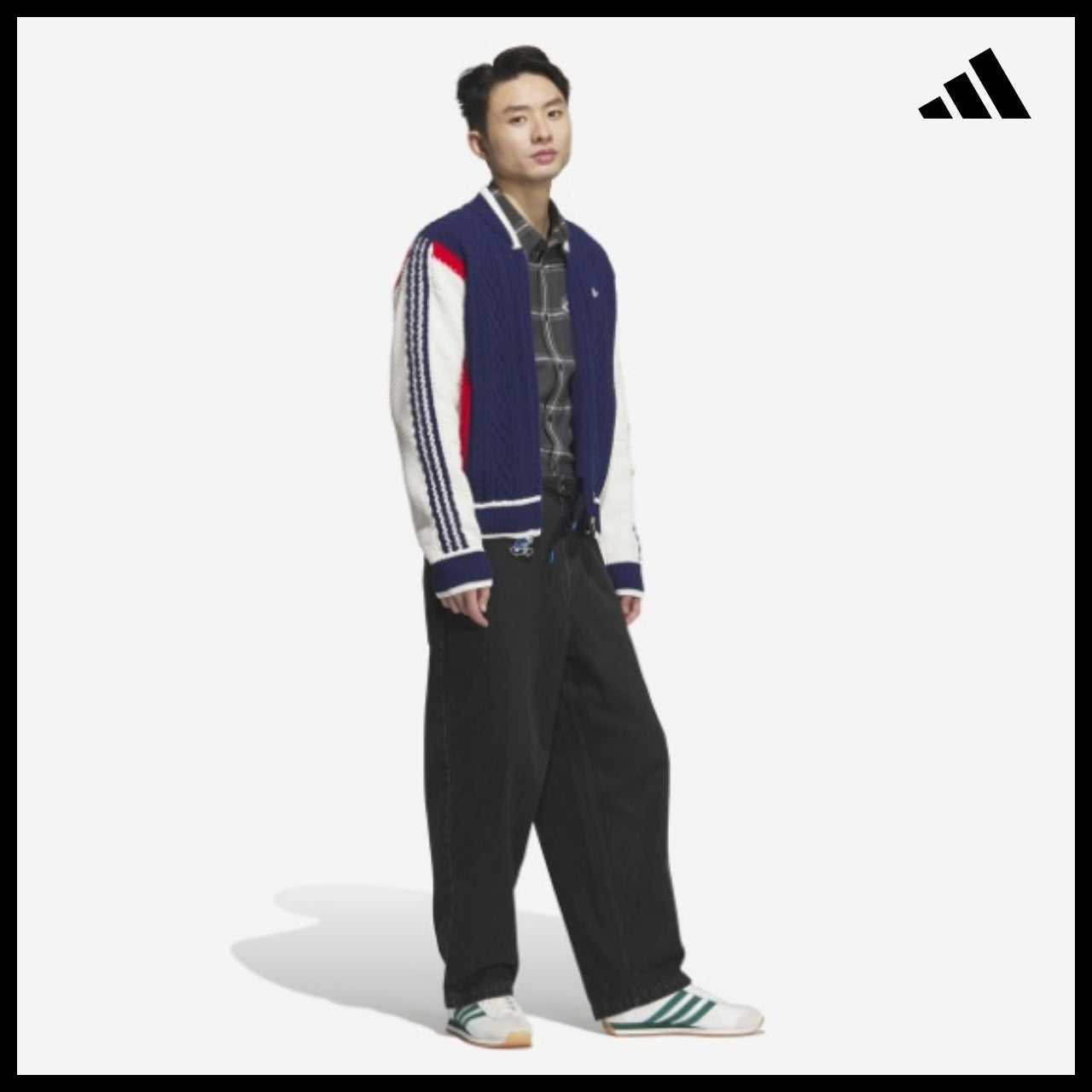 【ADIDAS】Retro Remix Cardigan (Unisex) JN0717