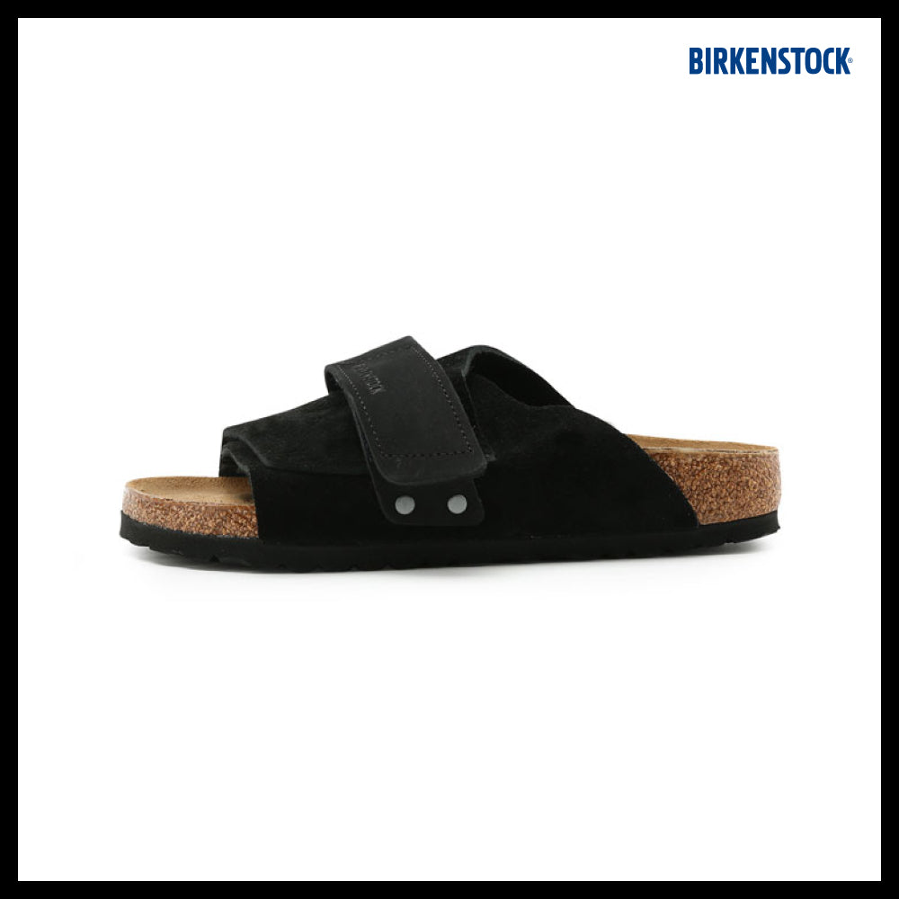 【BIRKENSTOCK】Kyoto Regular Nubuck Suede Leather Black