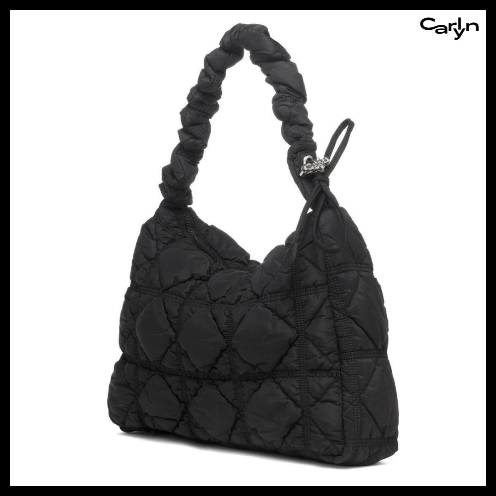 【carlyn】3-Way Nylon Lane Bag Black