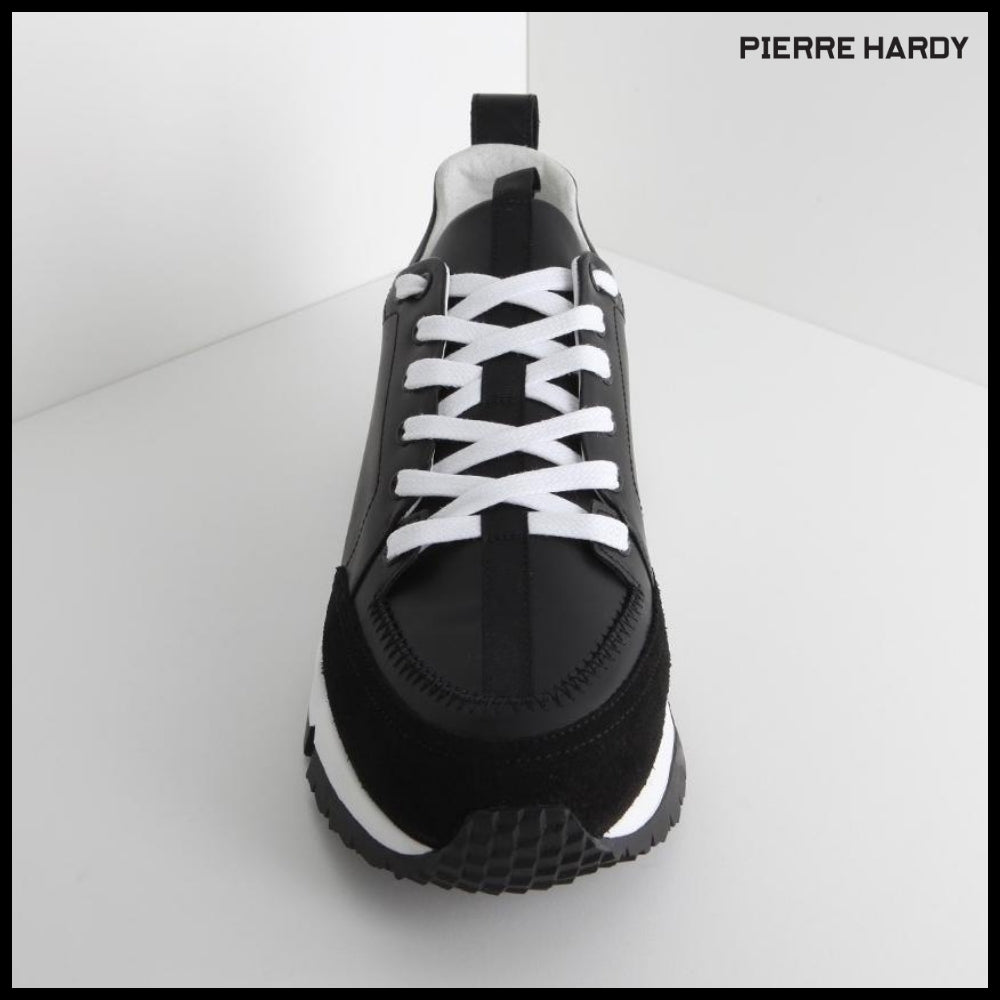 【Pierre Hardy】STREET LIFE Black Sneakers QX02Z