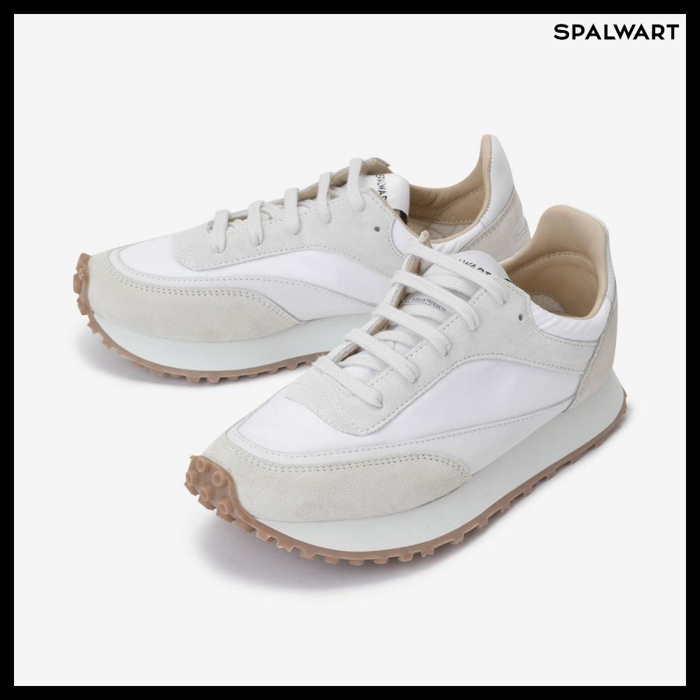 【SPALWART】Marathon Tempo Low Sneakers - Salty White