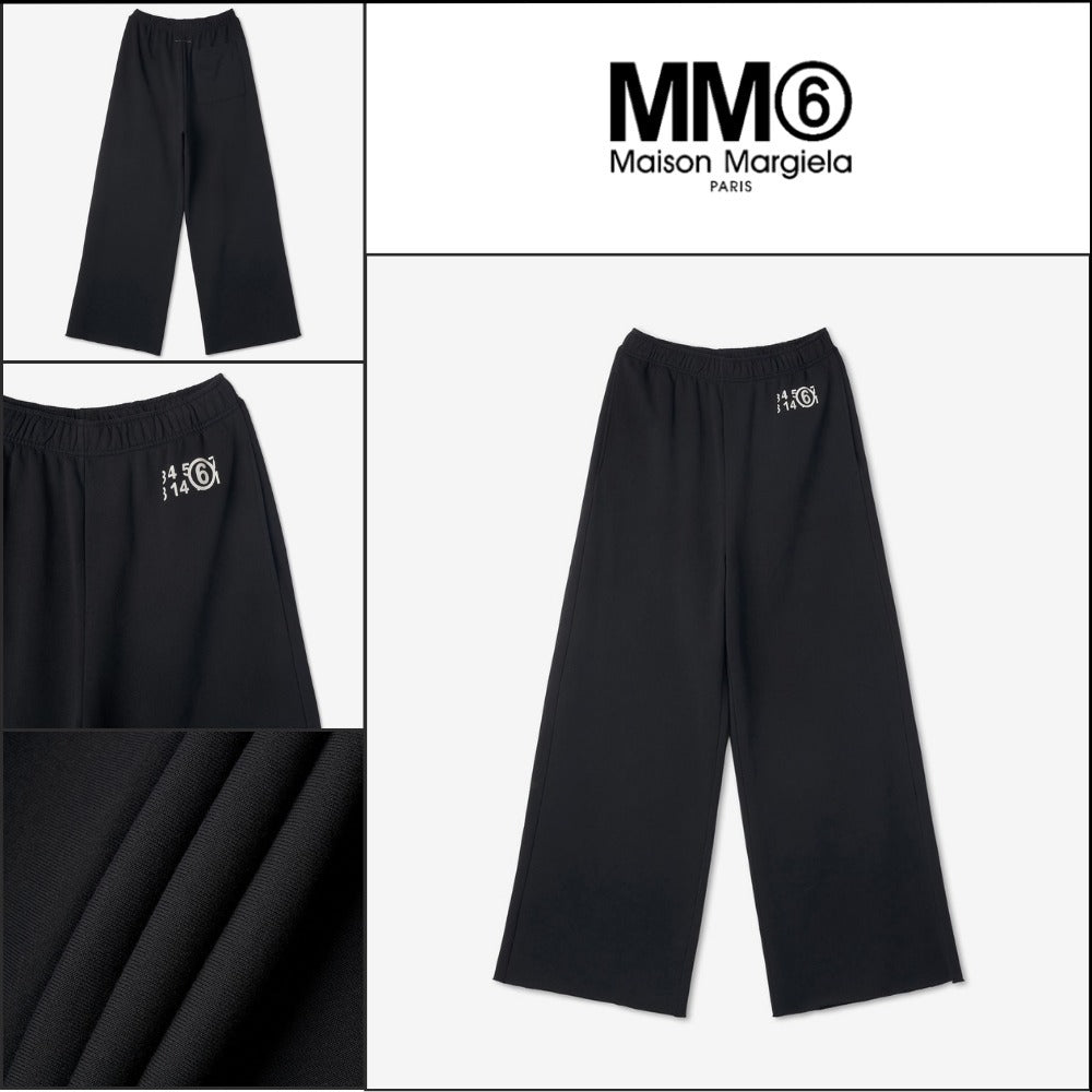 【MM6 Maison Margiela】オーバーサイズ パンツ ブラック