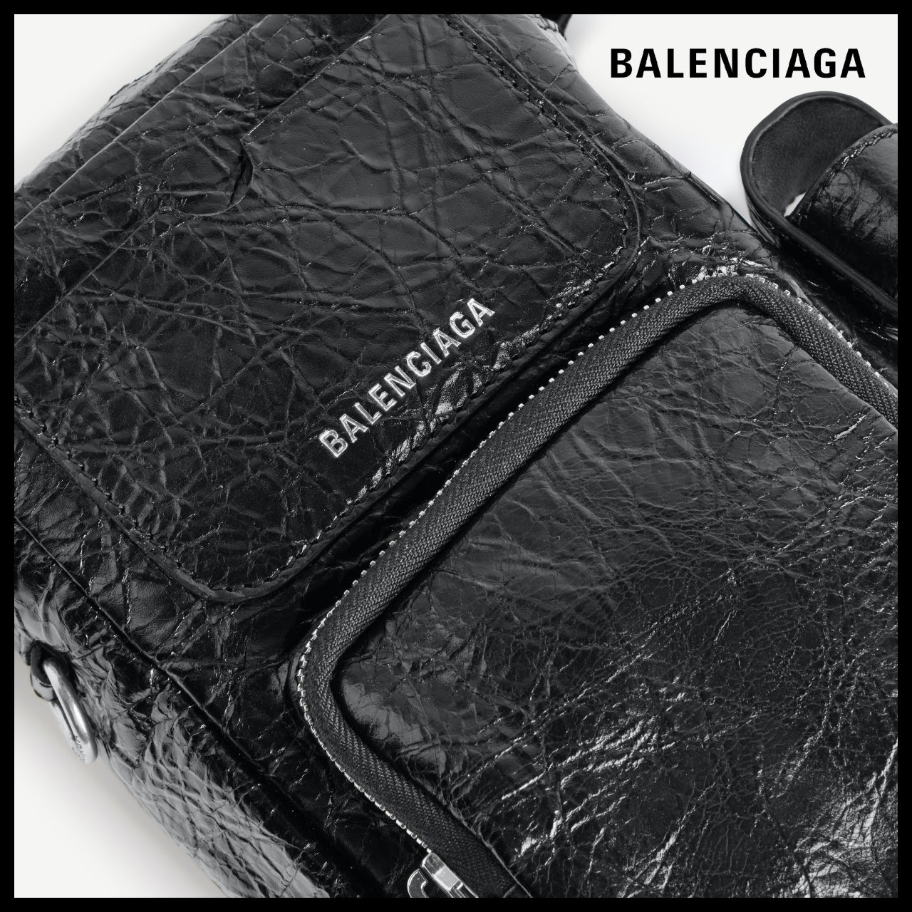 【BALENCIAGA】Superbusy Vertical Crossbody Bag