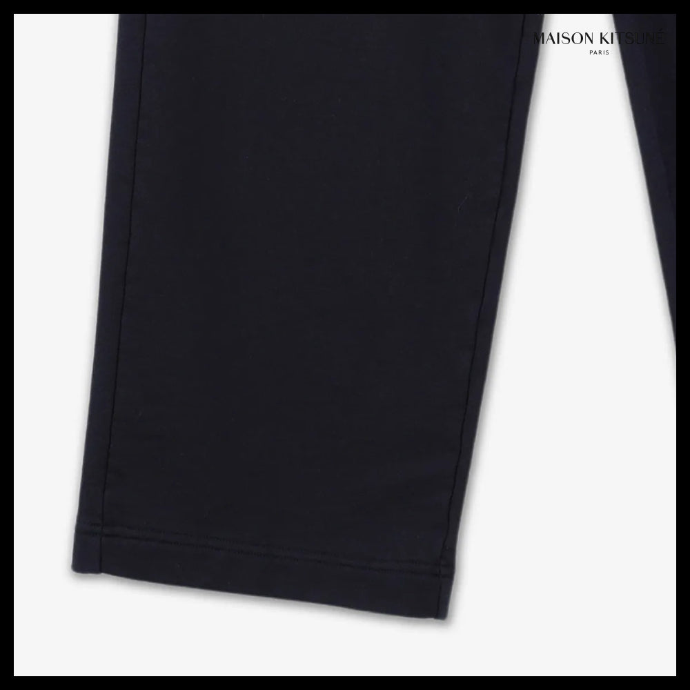 【MAISON KITSUNE】Bold Fox Head Patch Relaxed Jogger Pants