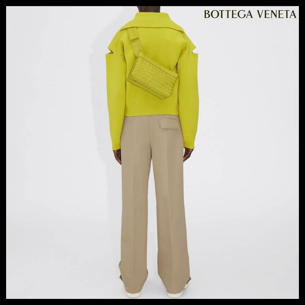 【BOTTEGA VENETA】INTRECCIATO DUO BAG KIWI