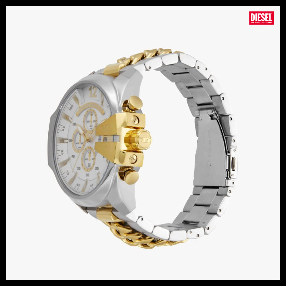 【DIESEL】Mega Chief Chronograph Men’s Metal Watch