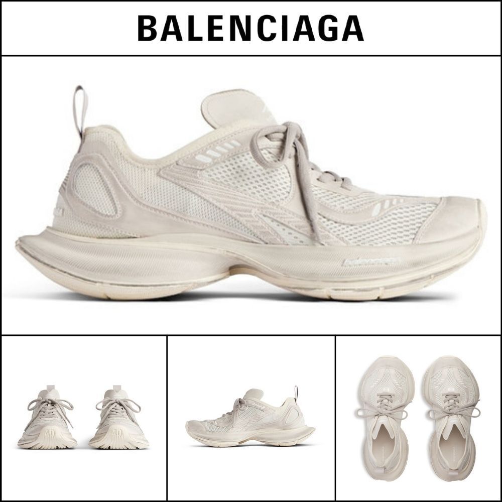 【BALENCIAGA】Circuit Sneakers Beige
