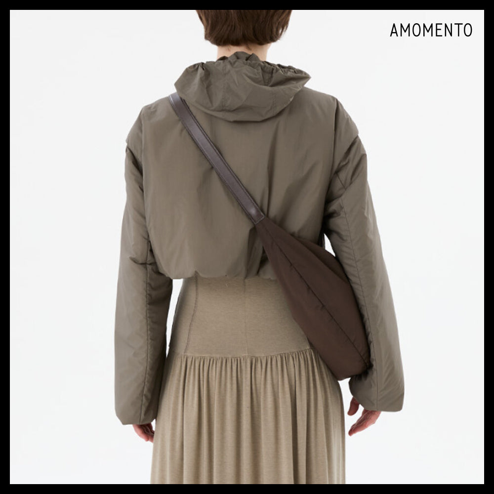 【AMOMENTO】Handmade Raglan Crop Jacket