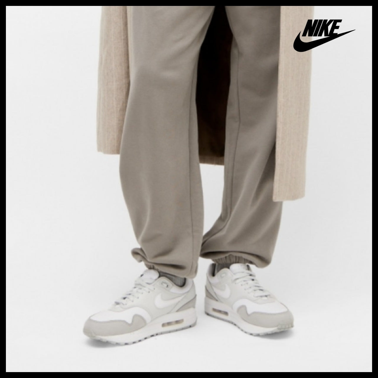 【Nike】 Air Max 1 White Gray
