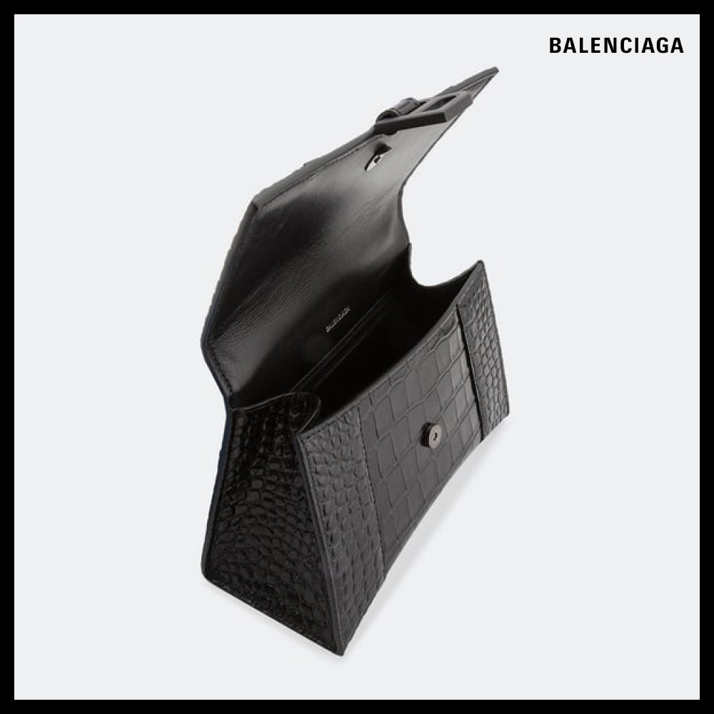 ★BALENCIAGAアウトレット セール ★Hourglass S Top-handle Bag