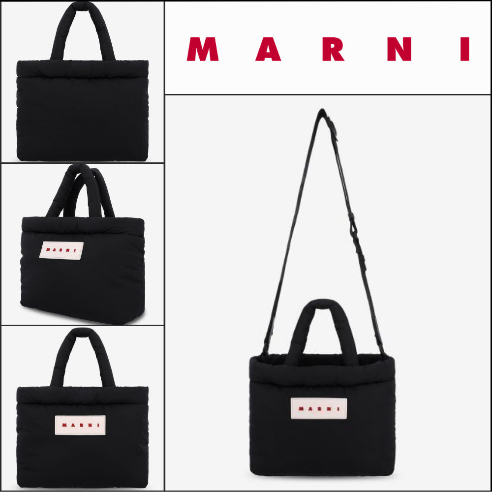 【Marni】Museo Hobo Small Shopper Bag
