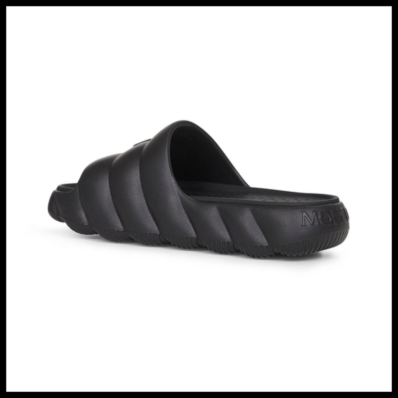 【MONCLER】Logo Rubber Slides