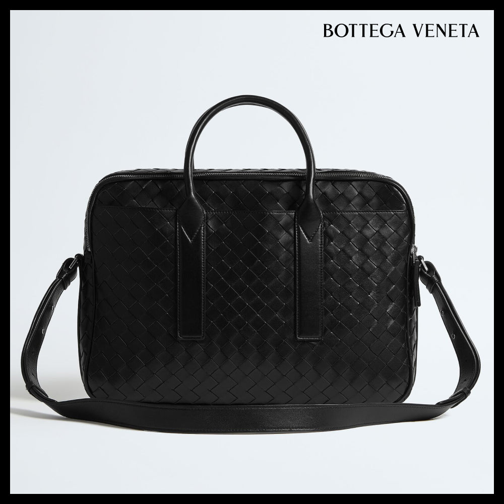 ◆BOTTEGA VENETA◆GETAWAY BRIEFCASE BLACK