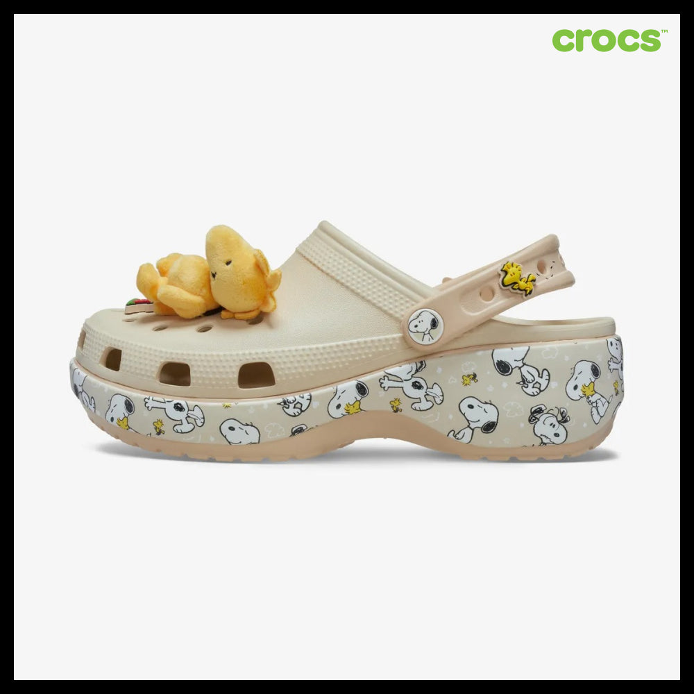 【CROCS】Peanuts Classic Platform Clog - Multi