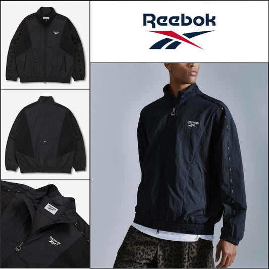 【Reebok】ライバル ウィンドブレーカー ブラック