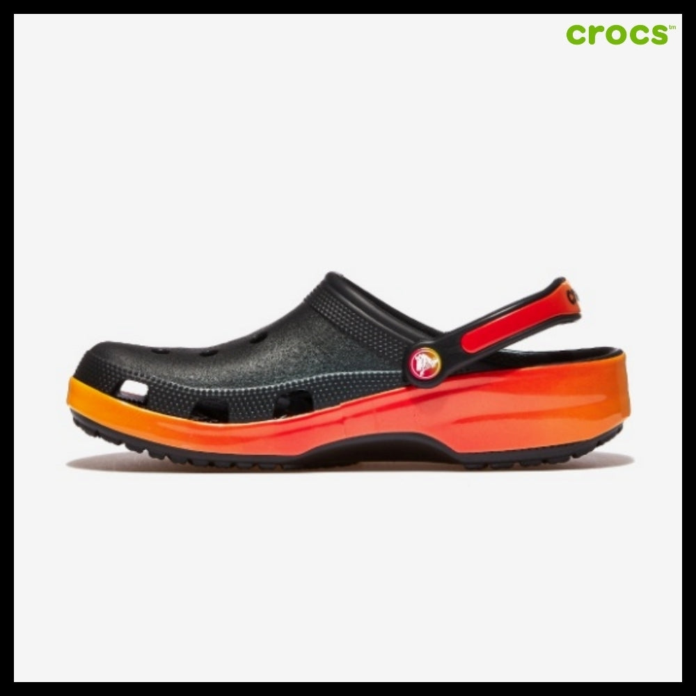 【CROCS】Classic Reflector Clog Black