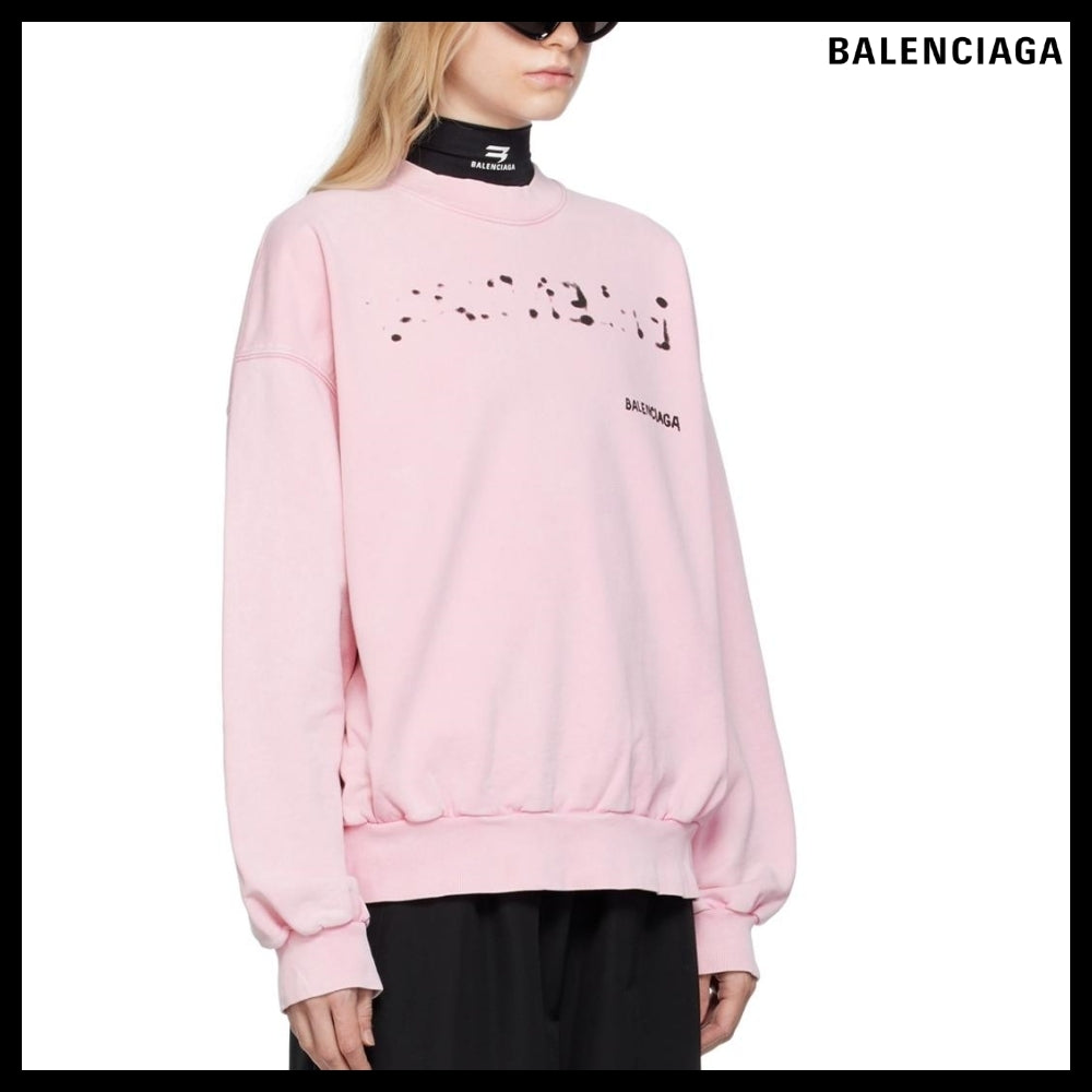【BALENCIAGA】Hand Drawn Sweatshirt Regular Fit
