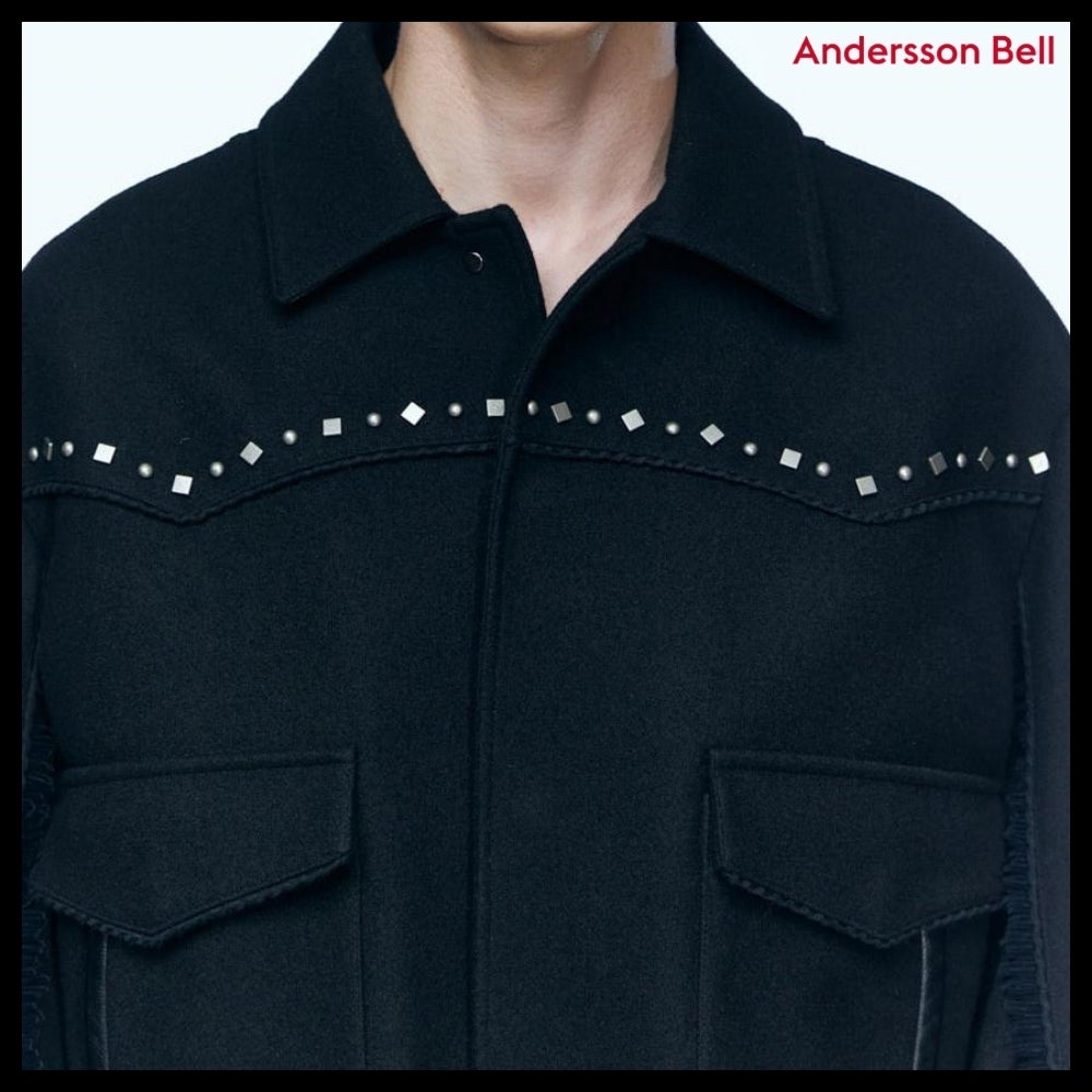 【ANDERSSON BELL】アンドレス ウール ウエスタン ブルゾン