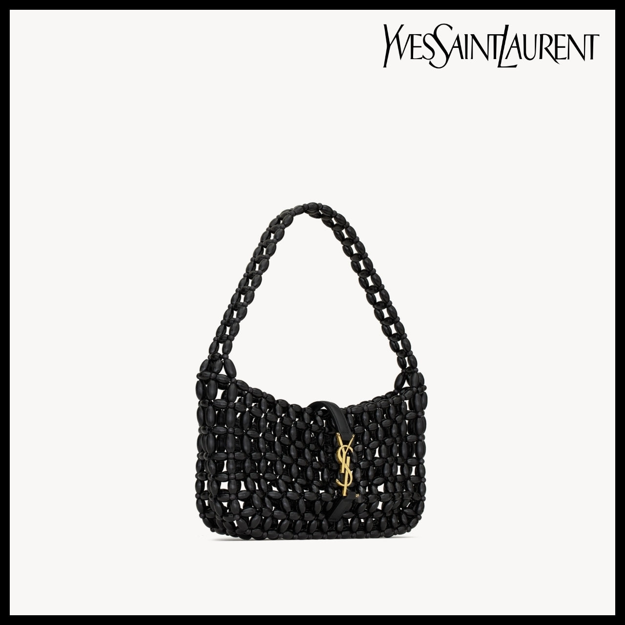 【Saint Laurent】Wood Beads LE 5  7 Bag