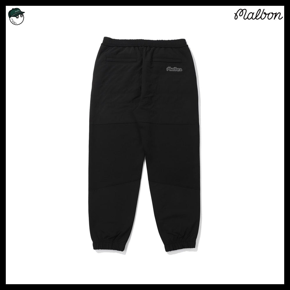 【Malbon Golf】Airy Jogger Pants BLACK MAN