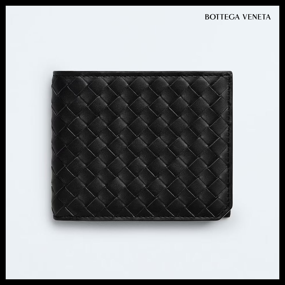 【BOTTEGA VENETA】Intrecciato Piccolo Fold Wallet 5 Colors