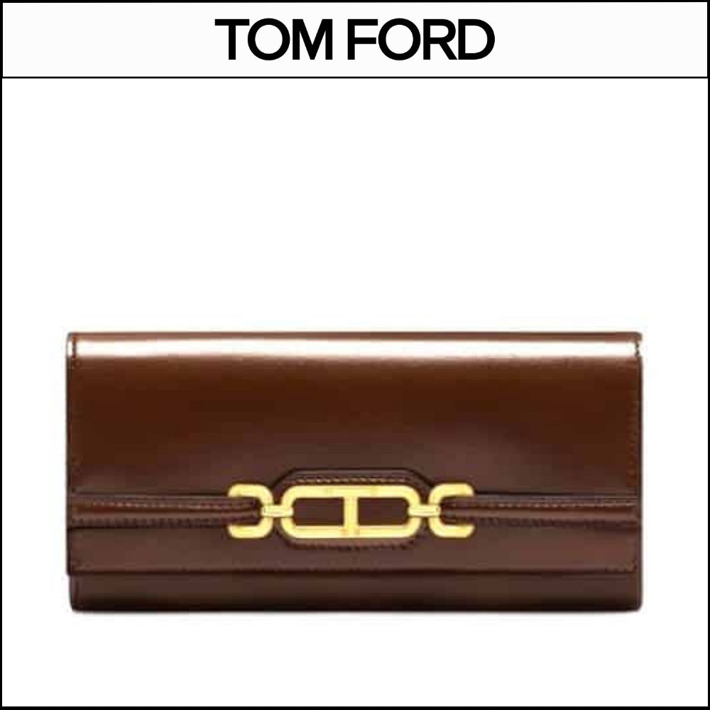 【TOM FORD】PALMELLATO-EFFECT LONG WALLET 1B073