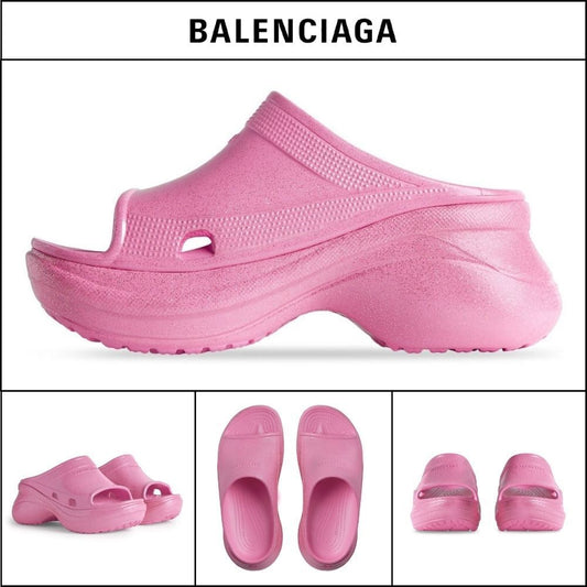 ★BALENCIAGAアウトレット セール ★Pool Crocs Slide Sandal