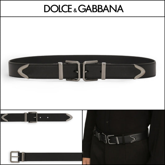 ★Dolce&Gabbanaアウトレット セール ★DOUBLE-BUCKLE BELT