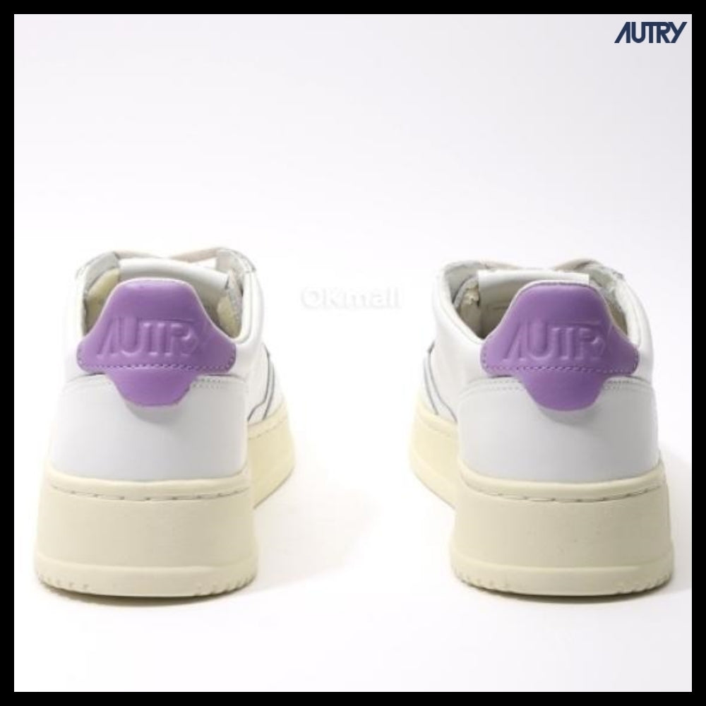 【AUTRY】Medalist Low Leather Sneakers