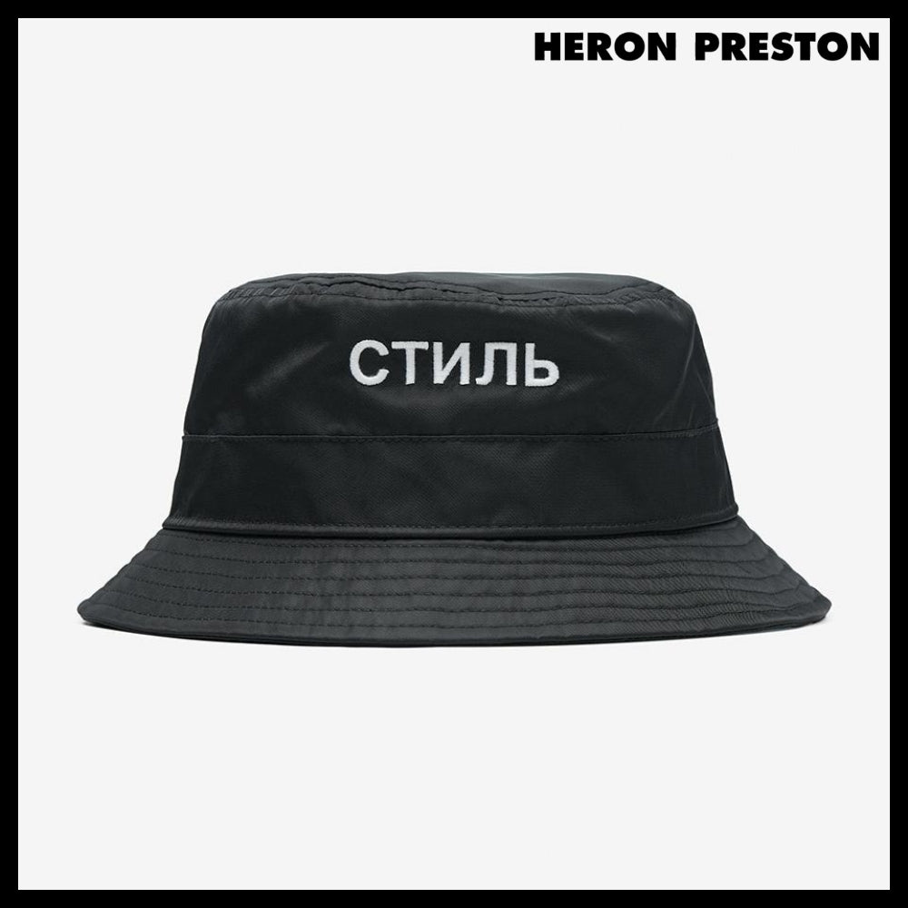 【HERON PRESTON】CTNMB バケットハット - ブラック