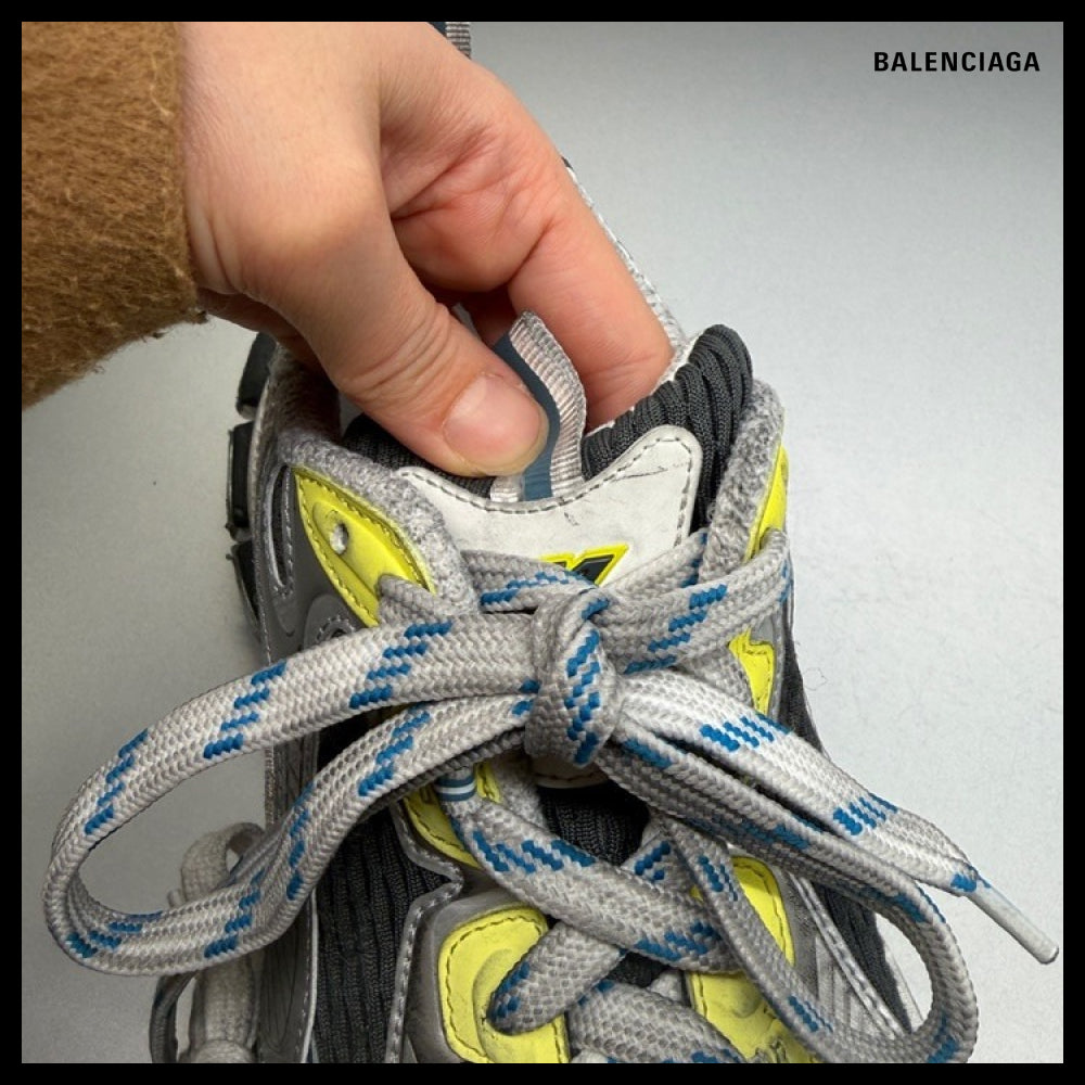 【Balenciaga】3XL Chunky Strap Mesh Leather Men’s Sneakers