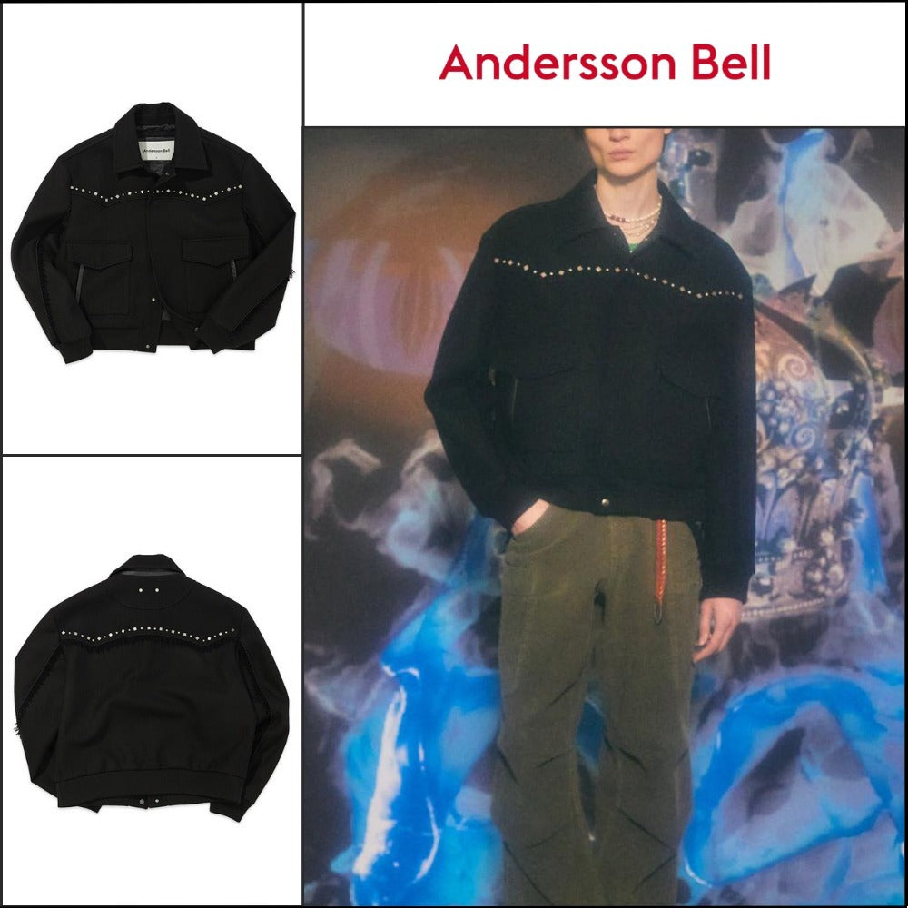 【ANDERSSON BELL】アンドレス ウール ウエスタン ブルゾン